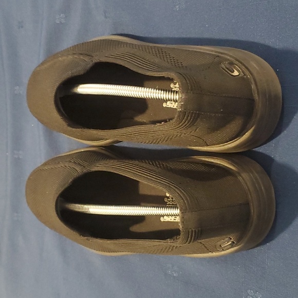 Skechers loafers black mesh cloth used in excellent condition - Picture 3 of 4